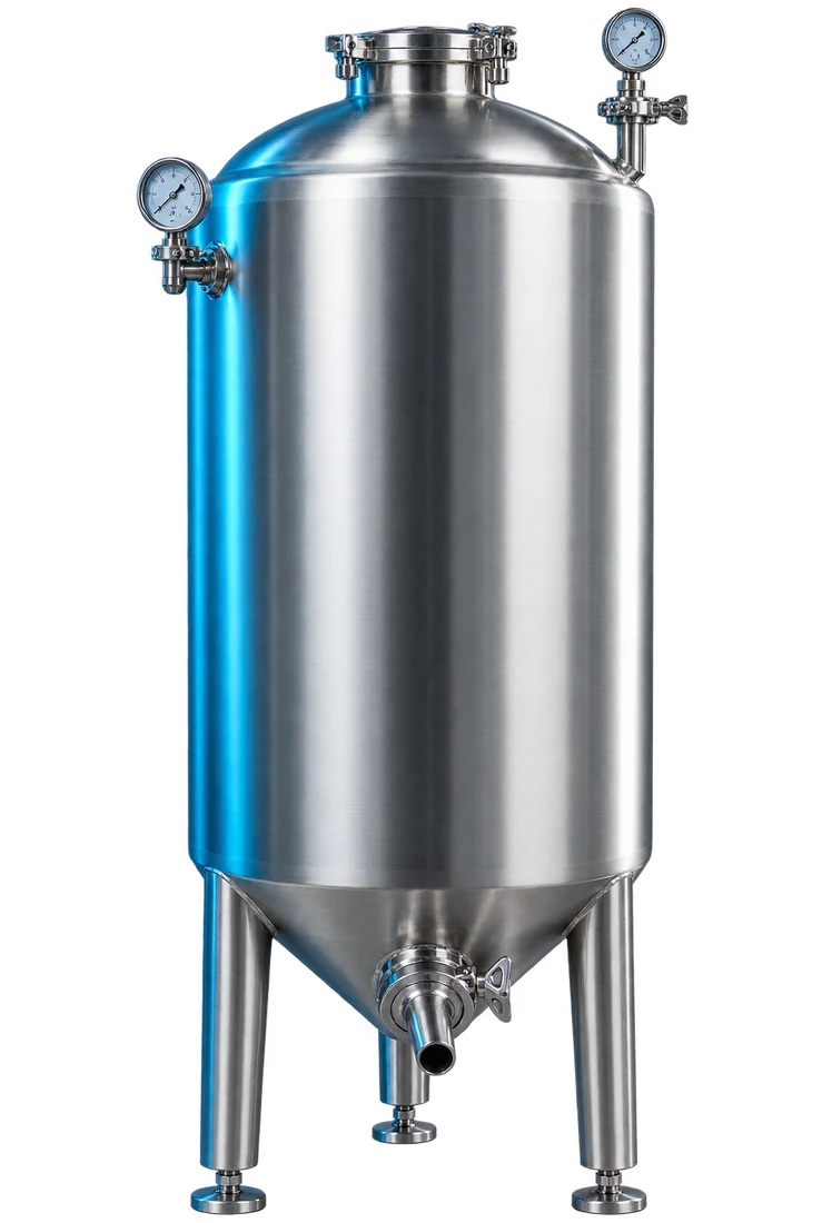 Stainless steel cold brew extraction tank